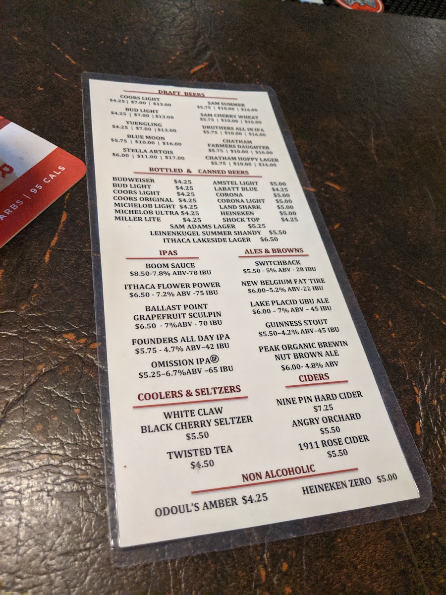 Menu Kay's Burden Lake Restaurant-7